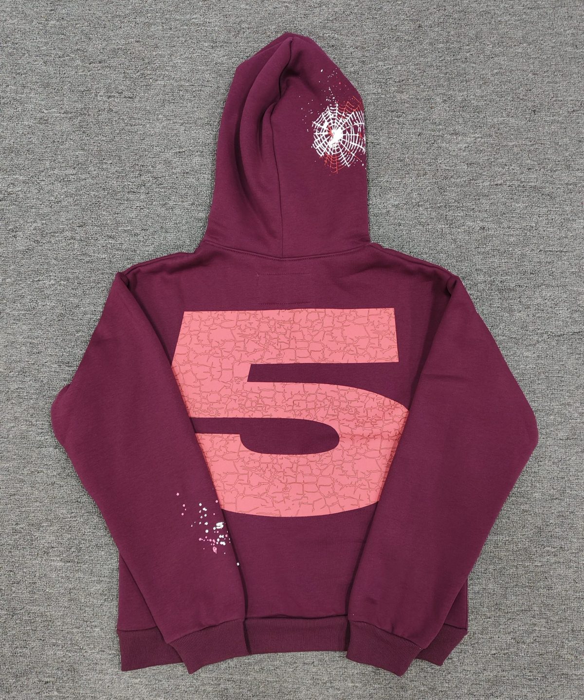 Sp5der hoodie-Nocturnal Highway Drak purple - Image 2