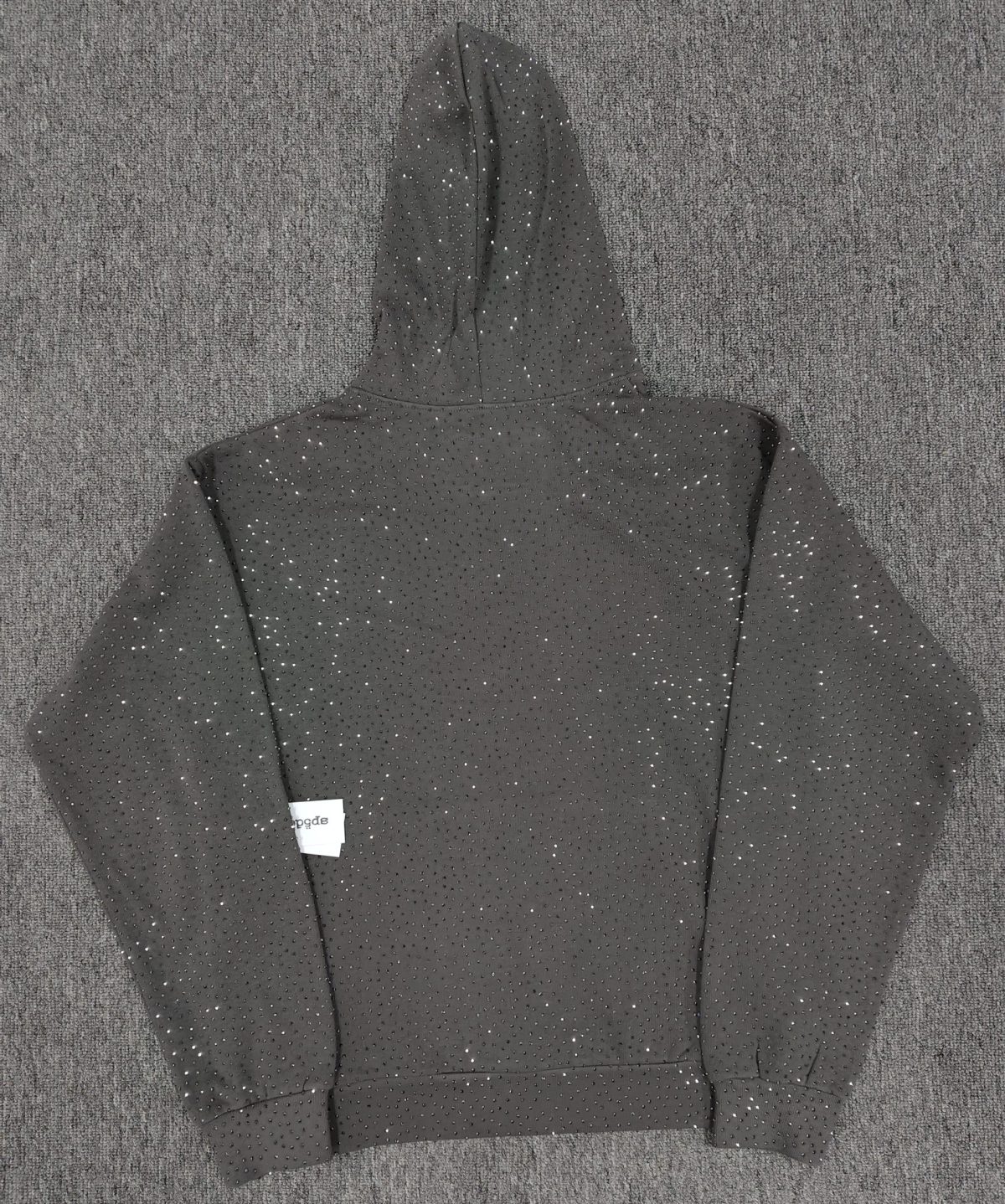 Sp5der hoodie-Dark grey VVS - Image 2