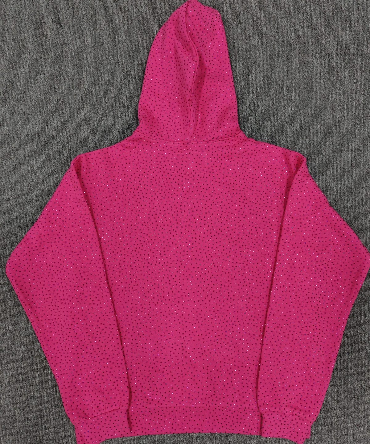 Sp5der hoodie-Rose red VVS - Image 2