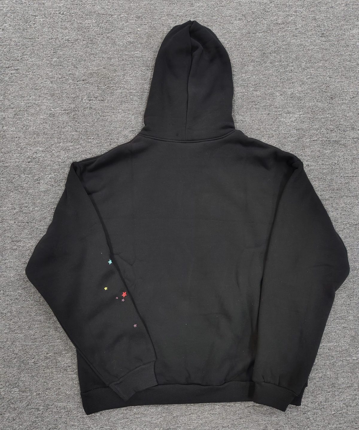 Sp5der hoodie-Black multicolor - Image 2