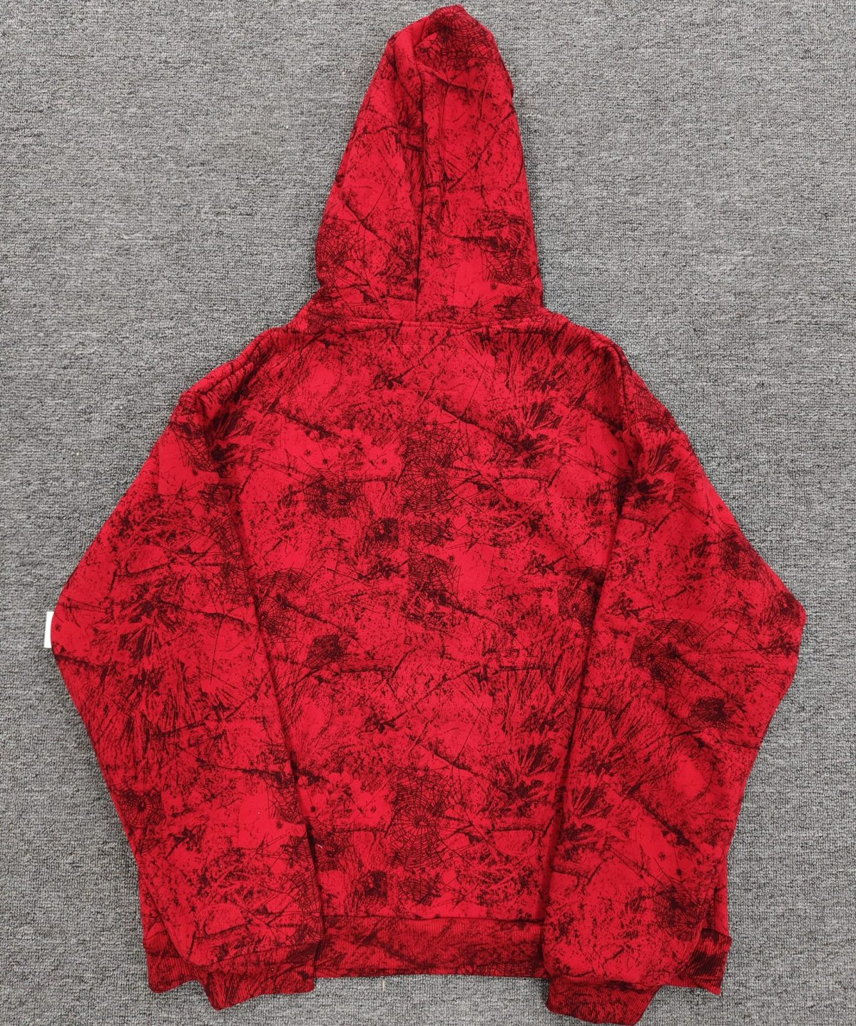 Sp5der hoodie-Red tree camo - Image 2