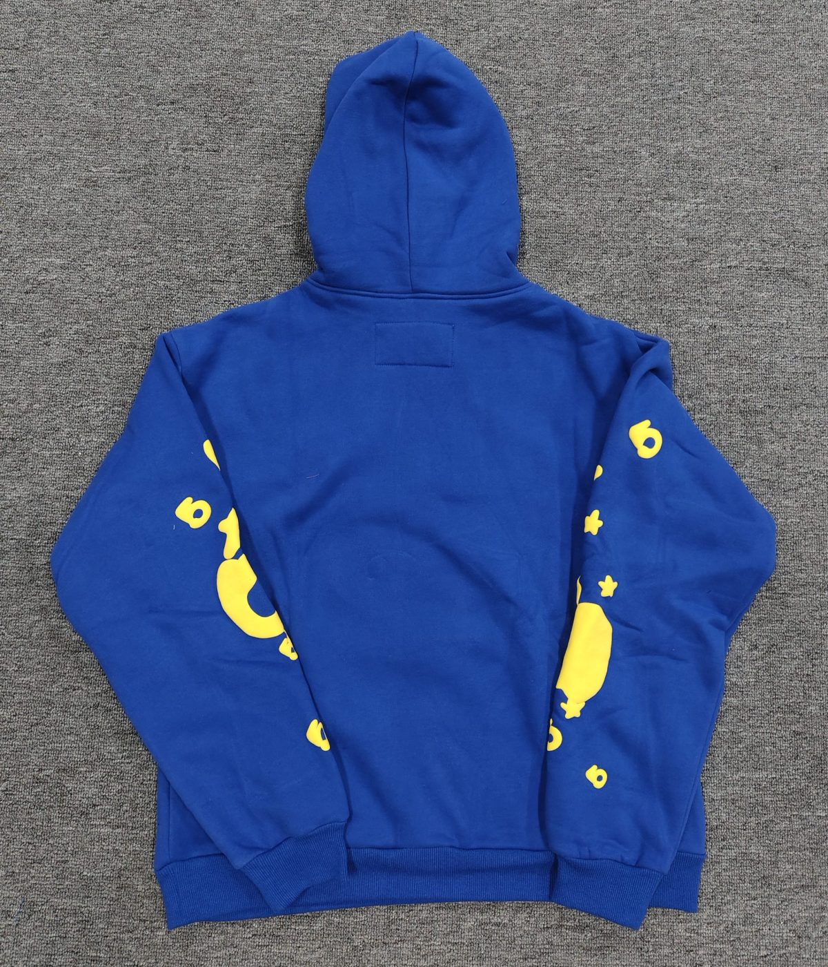 Sp5der hoodie-Blue beluga - Image 2