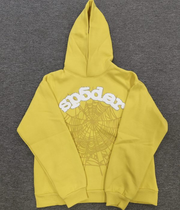 Sp5der hoodie-Websuit YELLOW