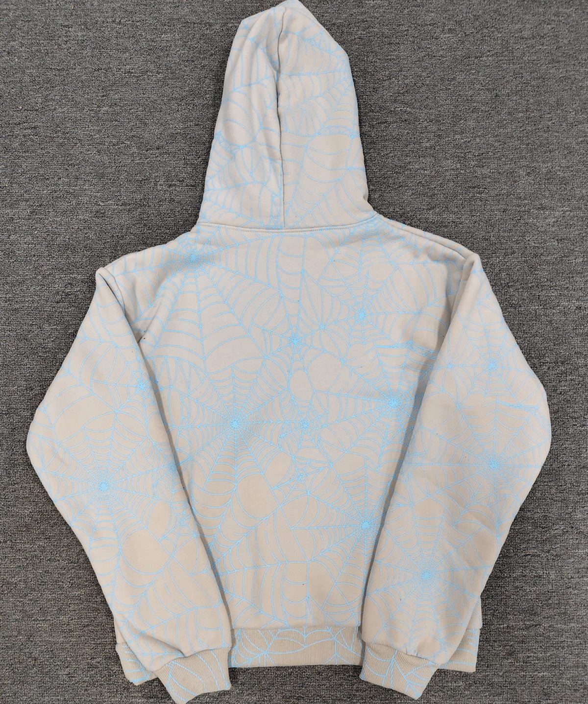 Sp5der hoodie-Grey AOP - Image 2