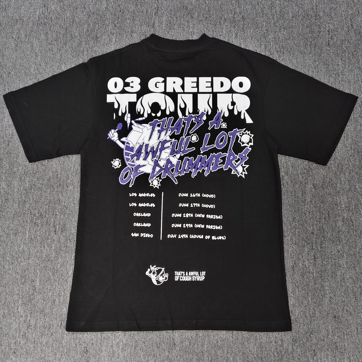 #104 THAT'S A AWFUL LOT OF COUGH SYRUP T-shirts - Image 2