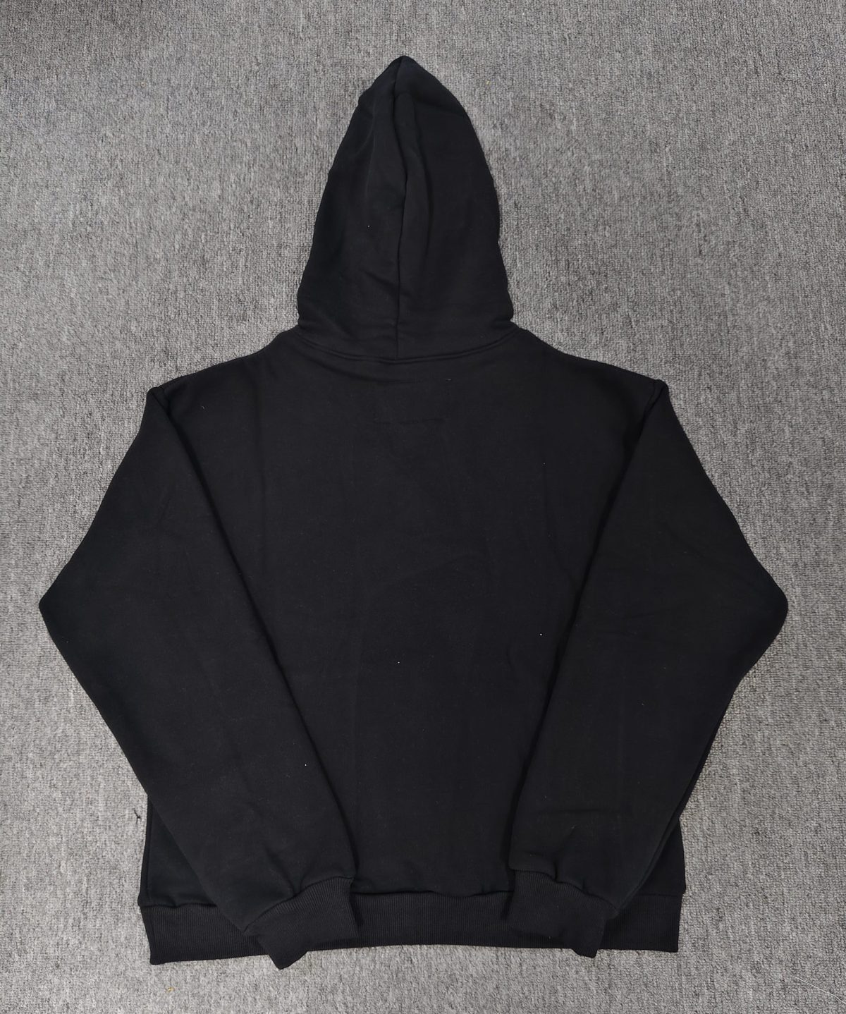 Sp5der BLACK EMBROIDERED OG LOGO HOODIE - Image 2