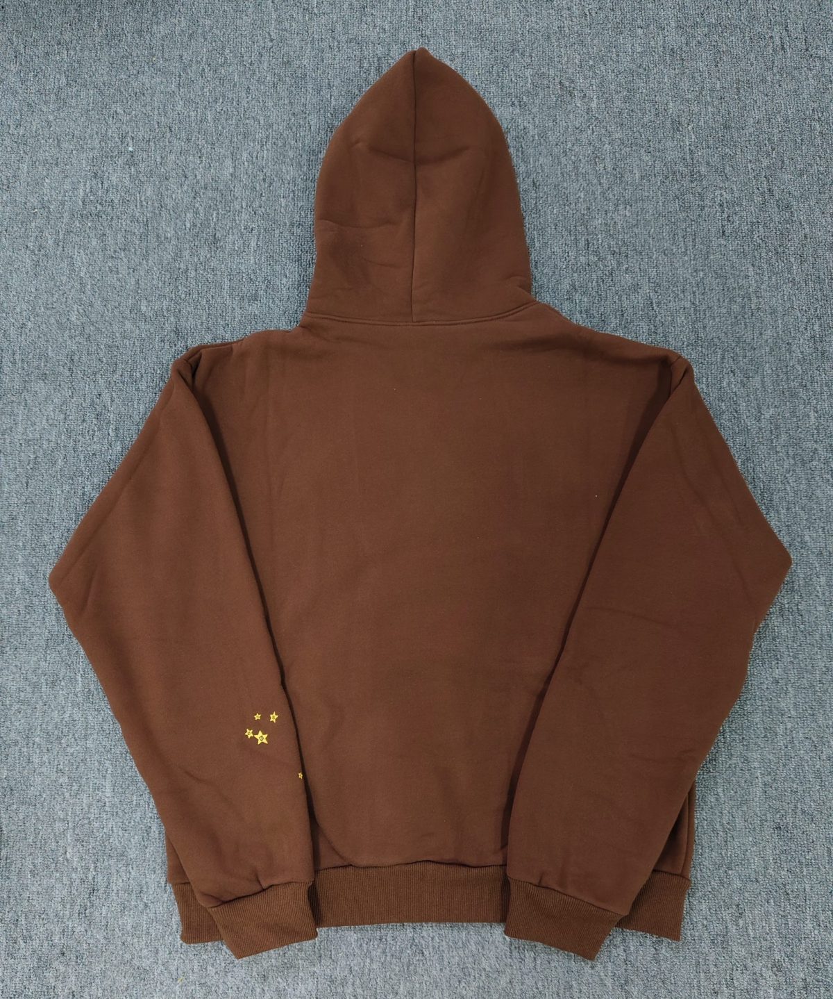 Sp5der Brown Angel Number Hoodie - Image 2