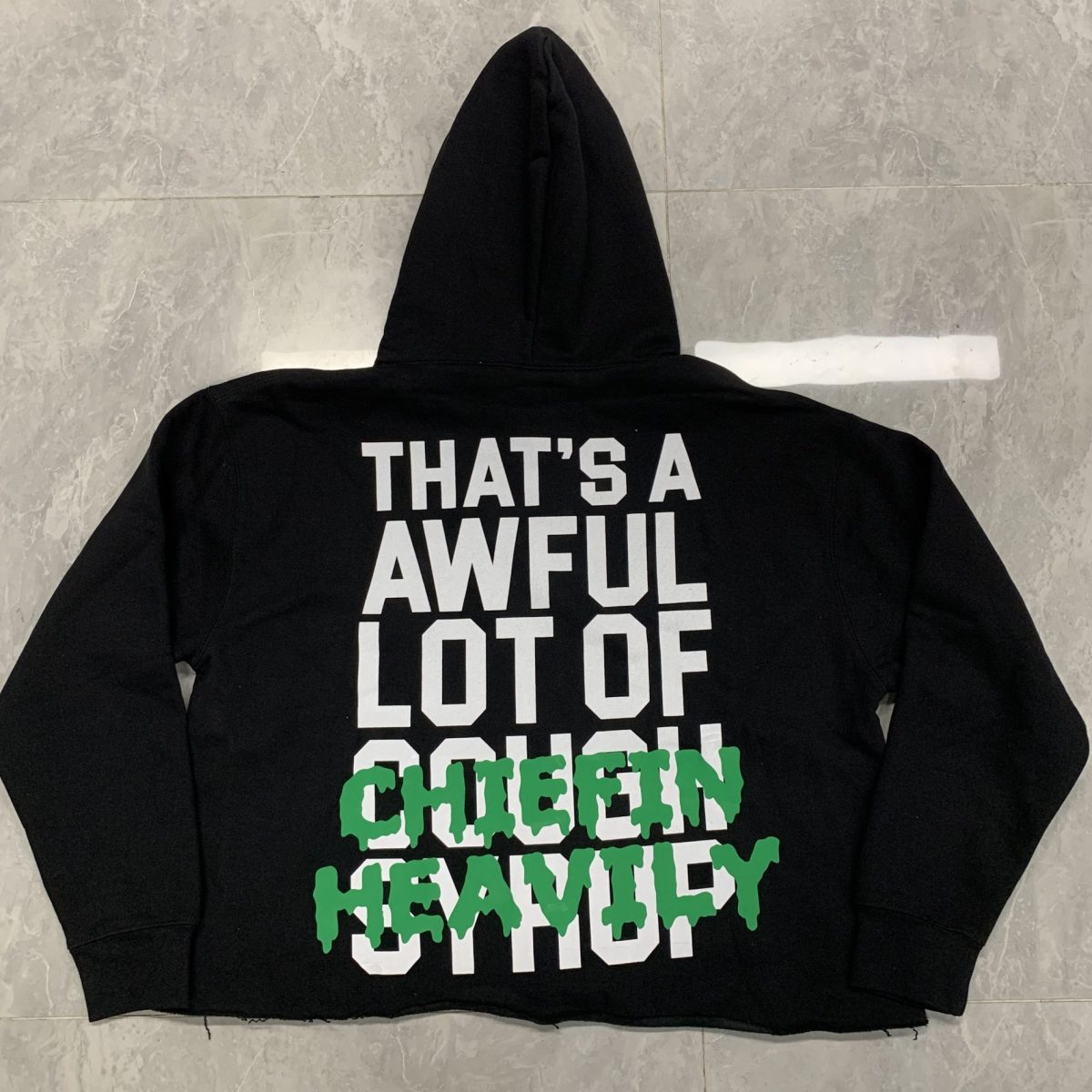 #128 THAT'S A AWFUL LOT OF COUGH SYRUP hoodie - Image 2