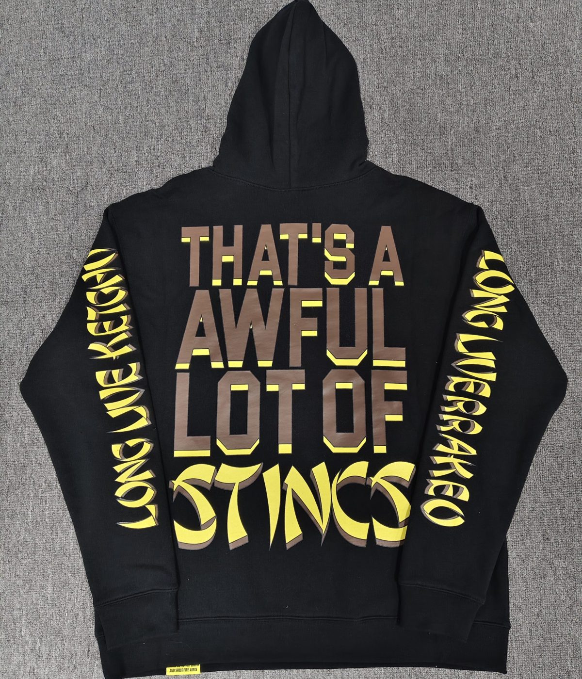 #132 THAT'S A AWFUL LOT OF COUGH SYRUP hoodie - Image 2