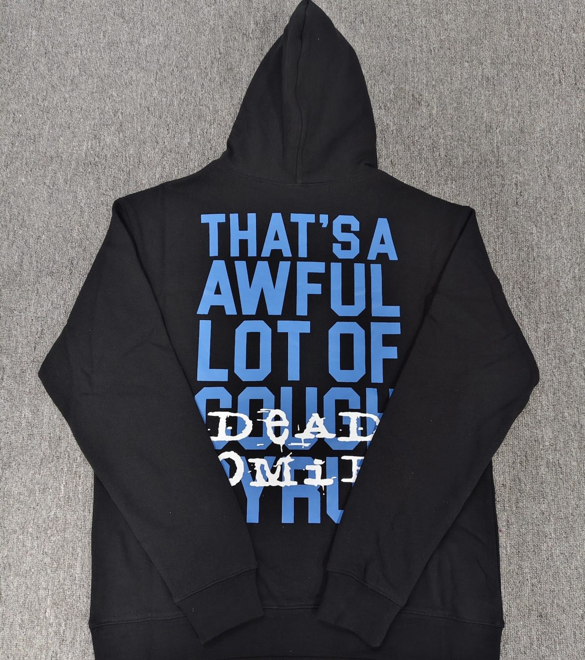 #134 THAT'S A AWFUL LOT OF COUGH SYRUP hoodie - Image 2