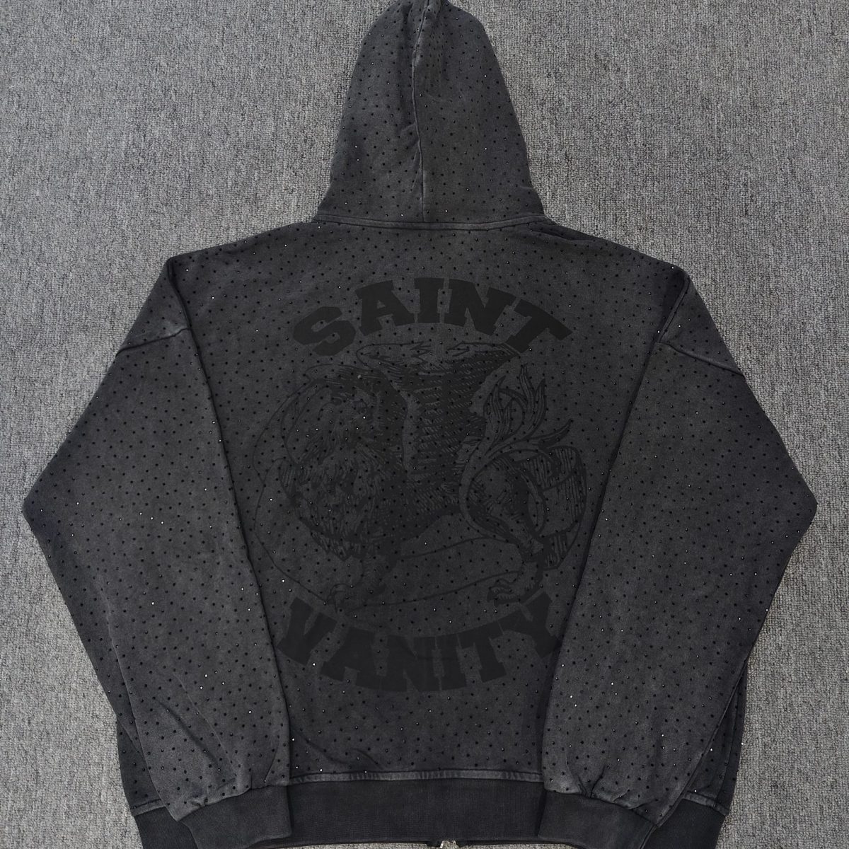 SAINT VANITY Zip up hoodie-SV05 - Image 2