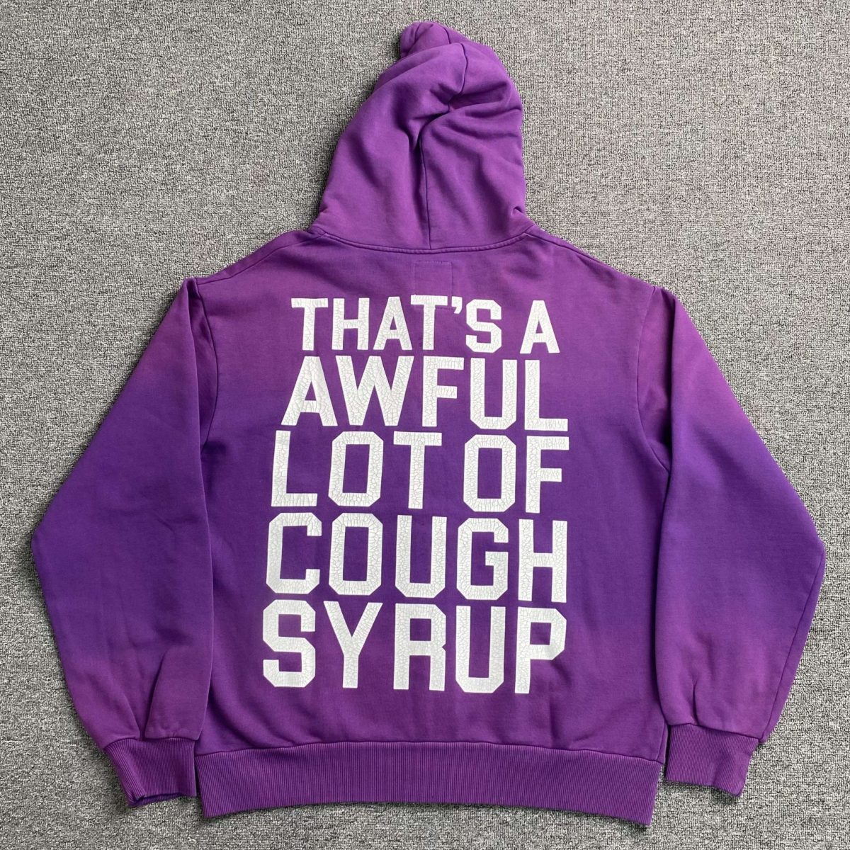 #155 THAT'S A AWFUL LOT OF COUGH SYRUP hoodie - Image 3