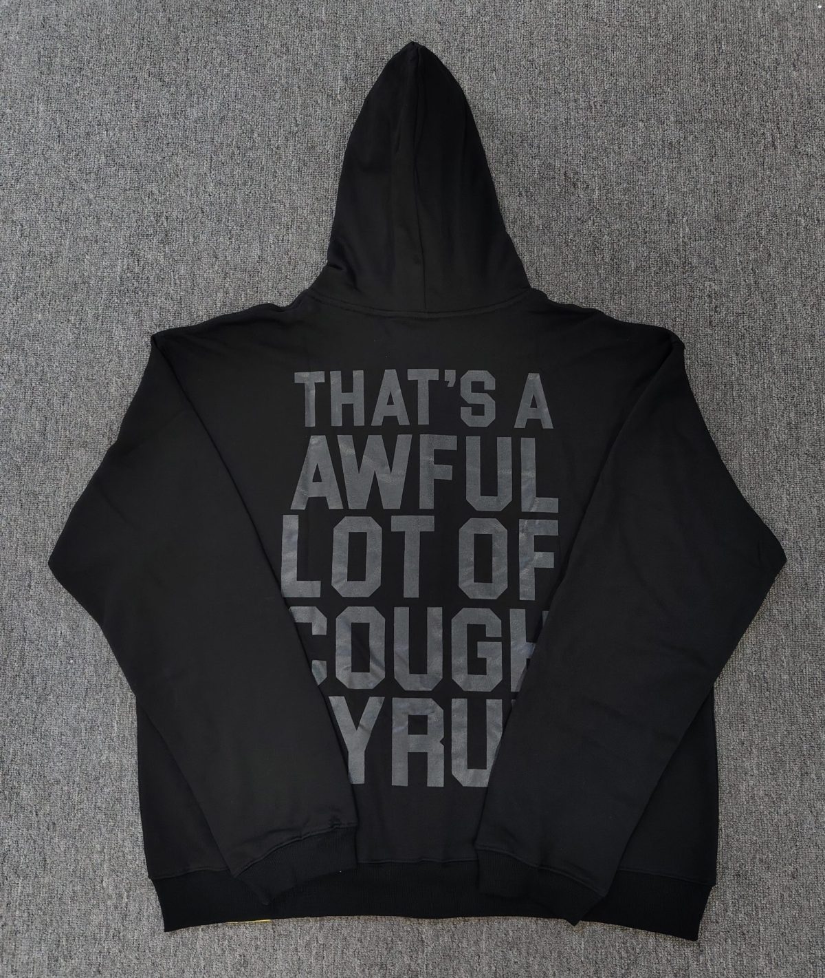 #141 THAT'S A AWFUL LOT OF COUGH SYRUP hoodie - Image 2