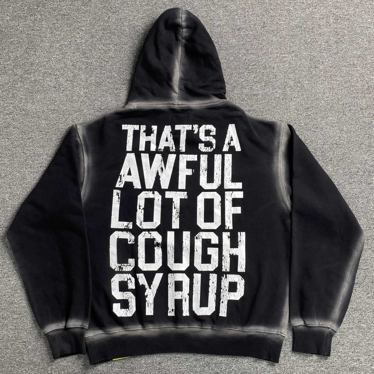 #159 THAT'S A AWFUL LOT OF COUGH SYRUP hoodie - Image 2