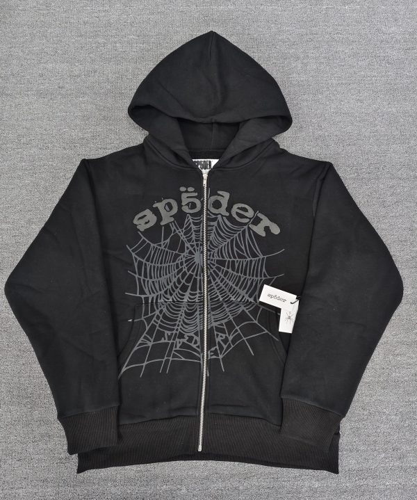 Sp5der zip up hoodie -SP172